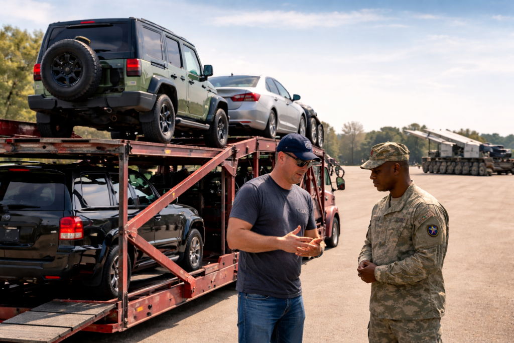 Military Car Shipping Services