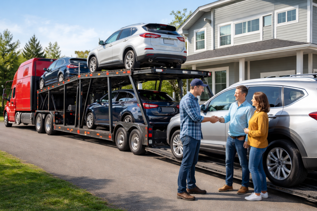 Process of Door-to-Door Car Shipping