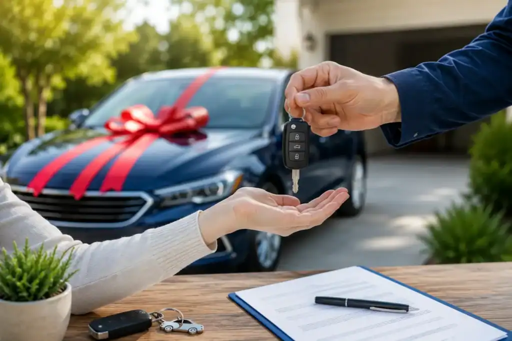 Gifting a car