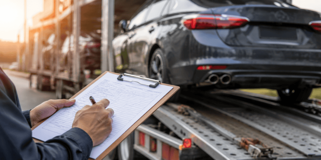 Bill of Lading Car transport