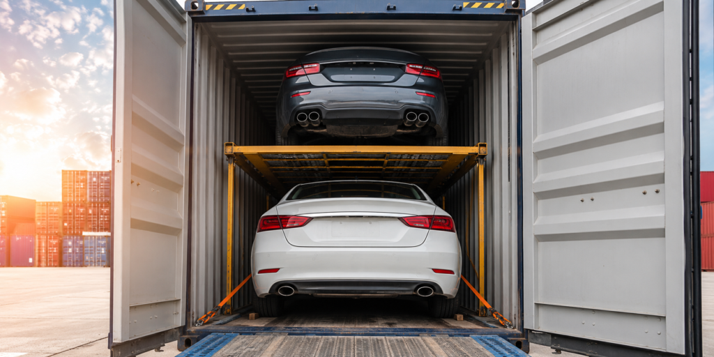 How Cars Are Loaded for Shipping