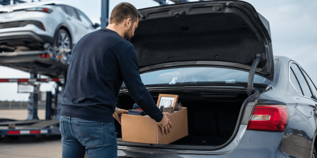 Shipping Personal things in Car