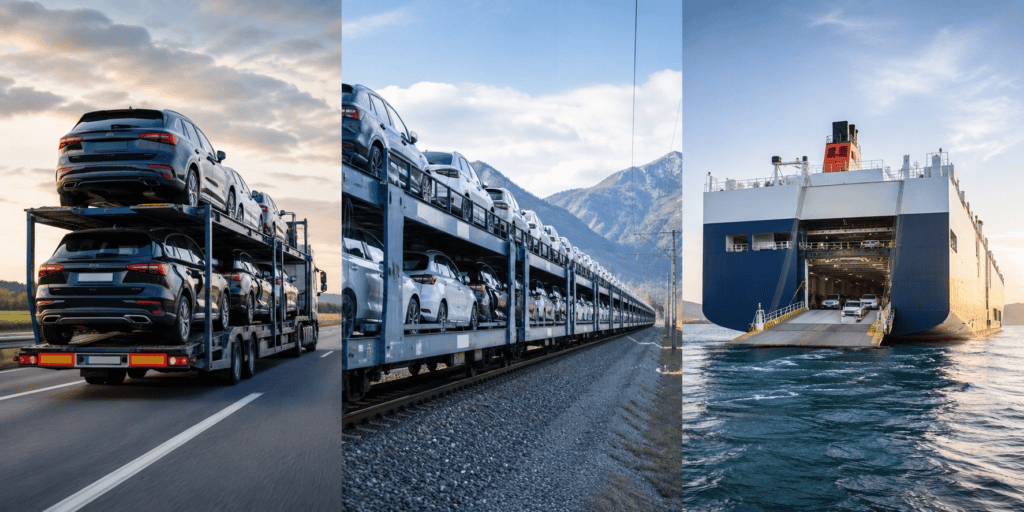 Types of Cost of Shipping a Vehicle