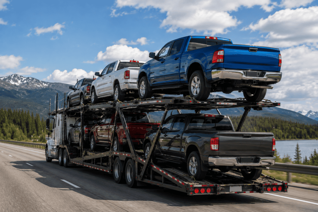 pickup truck shipping